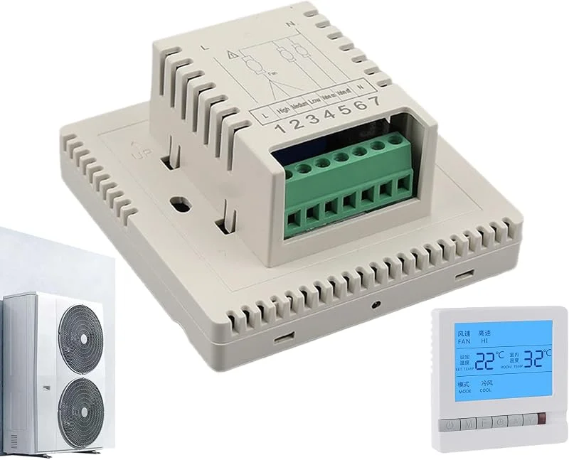 Termostato de casa con controlador de pantalla LCD, termostato — Aquecimento