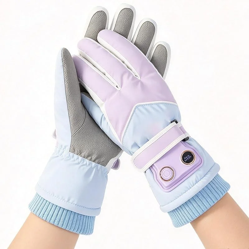 Guantes de Moto Calefactables 3 Niveles Pantalla Táctil Impermeables — Cozinha e lar